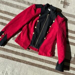 Gap red nutcracker marching band jacket…